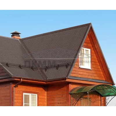 Профнастил C21-0.5-1000 RAL8017 Пластизол