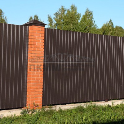Профнастил С8-1150-0.45 RAL8017 Viking