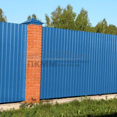 Профнастил С8-1150-0.7 RAL5015 Полиэстер Профнастил С8-1150-0.7 RAL5015 Полиэстер