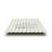 Профнастил С8-1150-0.5 RAL9003 Пластизол