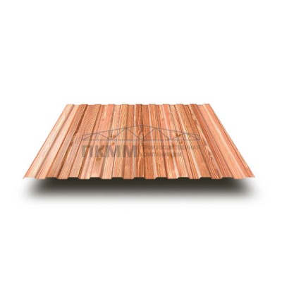 Профнастил С8-1150-0.5 Кедр ECOSTEEL_T