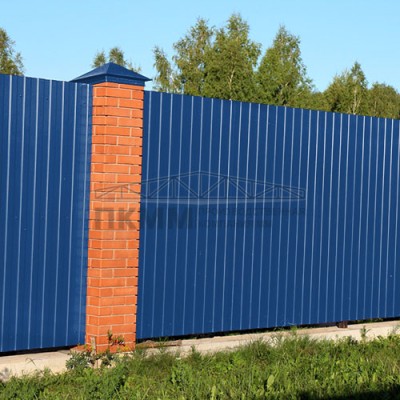 Профнастил С8-1150-0.65 RAL5005 Полиэстер Профнастил С8-1150-0.65 RAL5005 Полиэстер