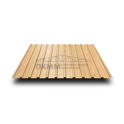 Профнастил С10-1160-0.5 Светлое дерево ECOSTEEL