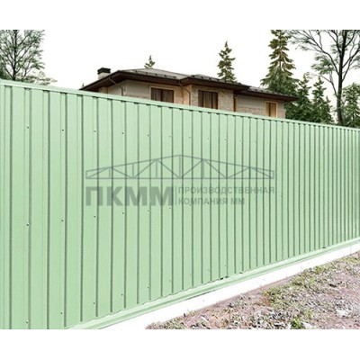Профнастил С10-1160-0.5 RAL6019 Norman