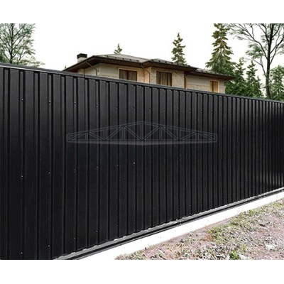 Профнастил С10-1160-0.5 RAL9005 Viking E