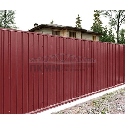 Профнастил С10-1160-0.5 RAL3011 Norman
