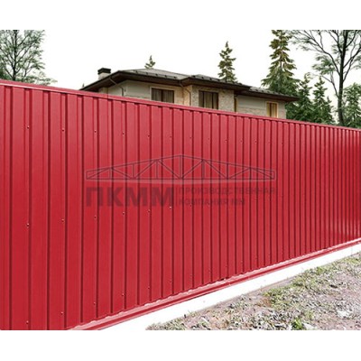 Профнастил С10-1160-0.5 RAL3020 Norman