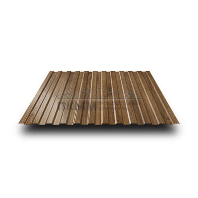 Профнастил СС10-1160-0.5 Античный дуб ECOSTEEL Профнастил СС10-1160-0.5 Античный дуб ECOSTEEL