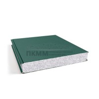 Гладкие сэндвич панели пенополистирол, ширина 1200 мм, толщина 80 мм, 0.5/0.5, RAL6005 Гладкие сэндвич панели пенополистирол, ширина 1200 мм, толщина 80 мм, 0.5/0.5, RAL6005