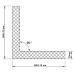Угловые сэндвич-панели горизонтальные минеральная вата, 0.5/0.5, ширина 1200 мм, толщина 30 мм, RAL1015
