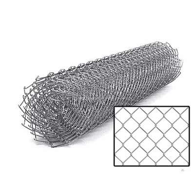 Сетка рабица оцинкованная 2,0x10 м/50x50x1,6