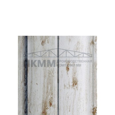 Штакетник Круглый с прямым резом 19х126-0.5 ECOSTEEL _MA Беленый Дуб Штакетник Круглый с прямым резом 19х126-0.5 ECOSTEEL _MA Беленый Дуб
