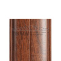 Штакетник Круглый с прямым резом 19х126-0.5 ECOSTEEL_MA Мореный Дуб Штакетник Круглый с прямым резом 19х126-0.5 ECOSTEEL_MA Мореный Дуб