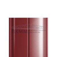 Штакетник Круглый с прямым резом 19х126-0.5 Norman RAL3011 Штакетник Круглый с прямым резом 19х126-0.5 Norman RAL3011