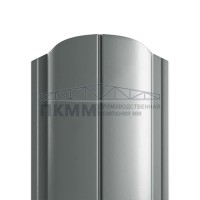 Штакетник Круглый фигурный 19х126-0.45 Полиэстер RAL7005 Штакетник Круглый фигурный 19х126-0.45 Полиэстер RAL7005