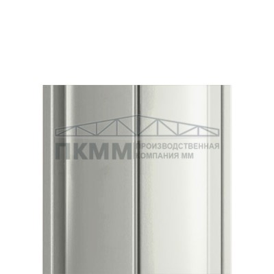 Штакетник Круглый с прямым резом 19х126-0.5 Norman RAL9002