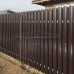 Штакетник Круглый с прямым резом 19х126-0.5 PURMAN RAL8017 Штакетник Круглый с прямым резом 19х126-0.5 PURMAN RAL8017