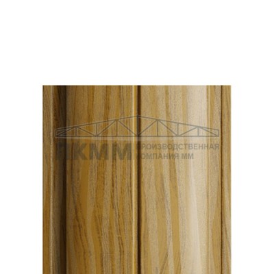 Штакетник Круглый с прямым резом 19х126-0.5 ECOSTEEL _T Золотой Дуб Штакетник Круглый с прямым резом 19х126-0.5 ECOSTEEL _T Золотой Дуб