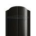 Штакетник Круглый фигурный 19х126-0.5 Viking E RAL9005 Штакетник Круглый фигурный 19х126-0.5 Viking E RAL9005