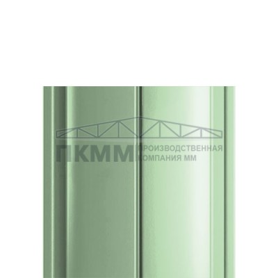 Штакетник Круглый с прямым резом 19х126-0.5 Norman RAL6019