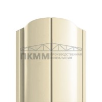 Штакетник Круглый фигурный 19х126-0.45 Полиэстер RAL1015 Штакетник Круглый фигурный 19х126-0.45 Полиэстер RAL1015