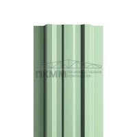 Штакетник П-образный с прямым резом 16,5х99-0.5 Norman RAL6019 Штакетник П-образный с прямым резом 16,5х99-0.5 Norman RAL6019