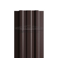 Штакетник П-образный с прямым резом 16,5х99-0.5 PURETAN RAL8017 Штакетник П-образный с прямым резом 16,5х99-0.5 PURETAN RAL8017