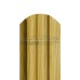 Штакетник П-образный с прямым резом 16,5х99-0.5 ECOSTEEL _T ЗолотойДуб