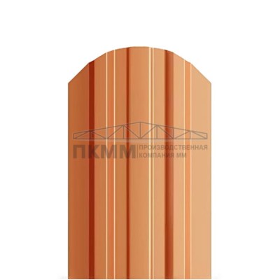 Штакетник П-образный фигурный 16,5х99-0.5 AGNETA Copper/Copper Штакетник П-образный фигурный 16,5х99-0.5 AGNETA Copper/Copper