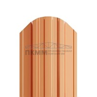 Штакетник П-образный фигурный 16,5х118-0.5 AGNETA Copper/Copper Штакетник П-образный фигурный 16,5х118-0.5 AGNETA Copper/Copper