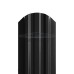 Штакетник П-образный фигурный 16,5х118-0.5 PURMAN RAL9005 Штакетник П-образный фигурный 16,5х118-0.5 PURMAN RAL9005