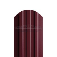 Штакетник П-образный фигурный 16,5х99-0.5 PURMAN RAL3005 Штакетник П-образный фигурный 16,5х99-0.5 PURMAN RAL3005