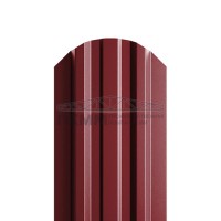 Штакетник П-образный фигурный 16,5х99-0.5 Norman RAL3011