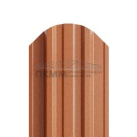 Штакетник П-образный фигурный 16,5х118-0.5 PURMAN Argillite Штакетник П-образный фигурный 16,5х118-0.5 PURMAN Argillite