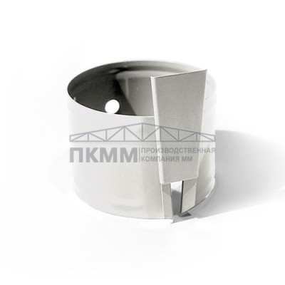 Держатель трубы D100-0.6 (на дерево) Пластизол двухсторонний RAL9010 Держатель трубы D100-0.6 (на дерево) Пластизол двухсторонний RAL9010