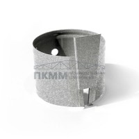 Держатель трубы D150-1.0 Оцинкованный Без цвета (саморез)