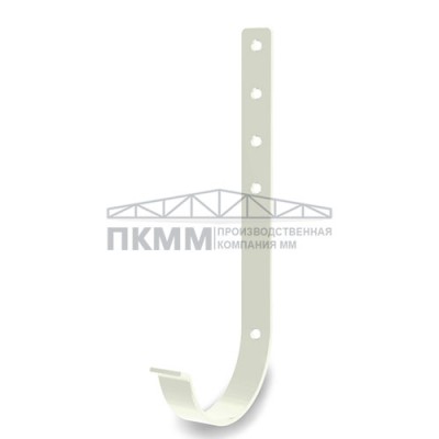 Держатель желоба D150х350-4 Порошковая окраска RAL9010
