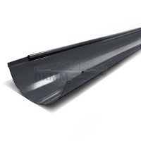 Желоб водосточный D150х3000-0.5 Пластизол двухсторонний RAL7024