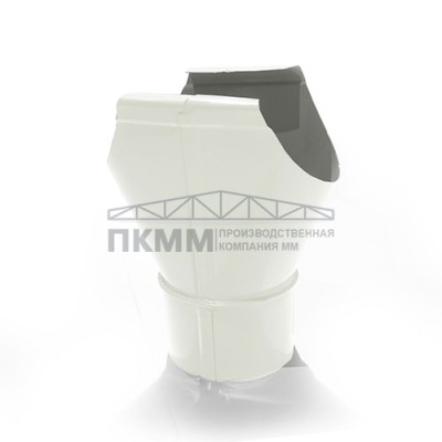 Воронка выпускная D125/90-0.6 GS Высокопрочный полиэстер двусторонний RAL9010