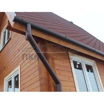 Кронштейн желоба slider ПВХ 120х60 RR 32 коричневый