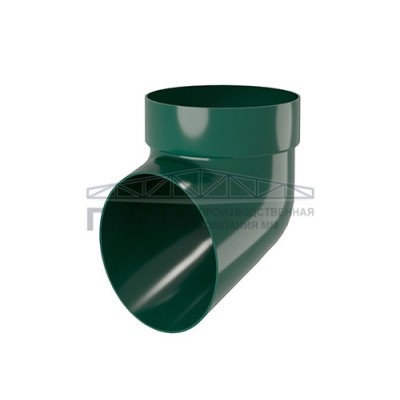 Колено сливное 72 град. ПВХ RAL 6005 зелёный Колено сливное 72 град. ПВХ RAL 6005 зелёный