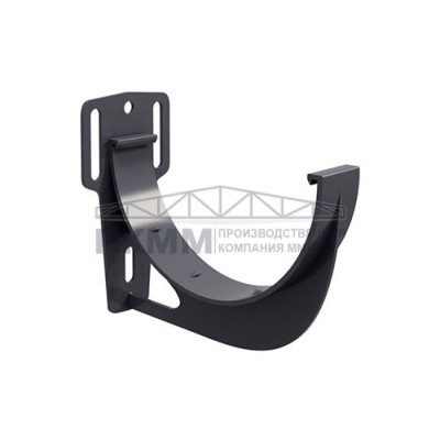 Кронштейн желоба slider ПВХ 120х60 RAL 7024 графит Кронштейн желоба slider ПВХ 120х60 RAL 7024 графит