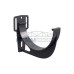 Кронштейн желоба slider ПВХ 120х60 RAL 7024 графит