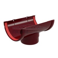 Воронка ПВХ 120х60 RAL 3005 бордо