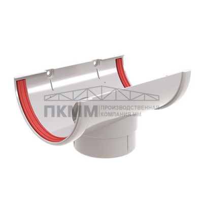 Воронка ПВХ 120х60 RAL 9003 белая