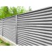 Ламель забор жалюзи S 58х146-0,45 ECOSTEEL Беленый Дуб