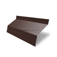 Ламель забор жалюзи Г 35х135-0,5 Velur RAL 8017