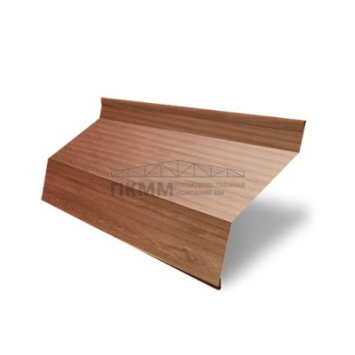 Ламель забор жалюзи Г 35х135-0,45 Print Elite Honey Wood