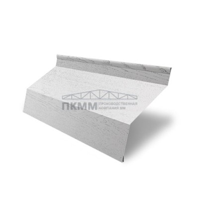 Ламель забор жалюзи Г 35х135-0,45 Print Elite Milky Wood