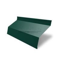 Ламель забор жалюзи Г 35х135-0,45 Drap RAL 6005
